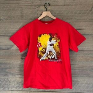 Vintage 2000s Boston Redsox David Ortiz Big Papi MLB Baseball T-Shirt